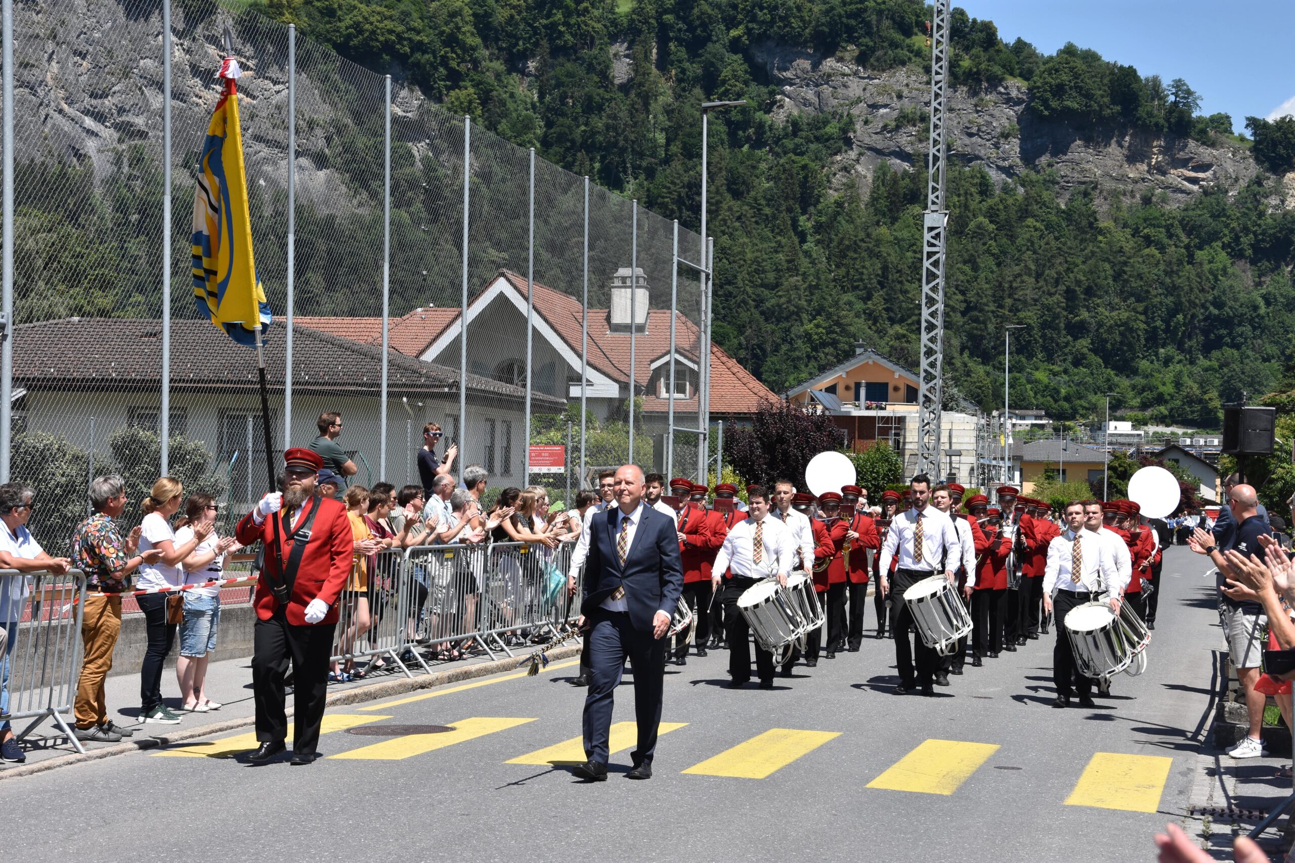 Ohne Unterstützung geht es nicht.. Kantonales Musikfest 2024